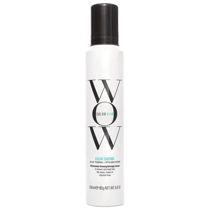 Color Wow Color Control Blue Toning + Styling Foam for Brunette Hair - Beautifox