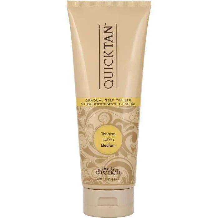 Quick Tan Gradual Self Tanner Tanning Lotion Medium - Beautifox