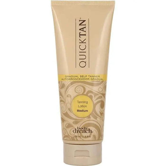 Quick Tan Gradual Self Tanner Tanning Lotion Medium - Beautifox