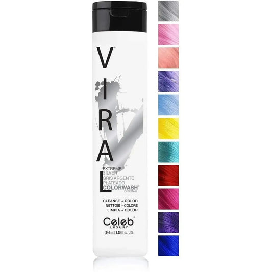 Celeb Luxury Viral Pastel Silver Colorwash Shampoo - Beautifox