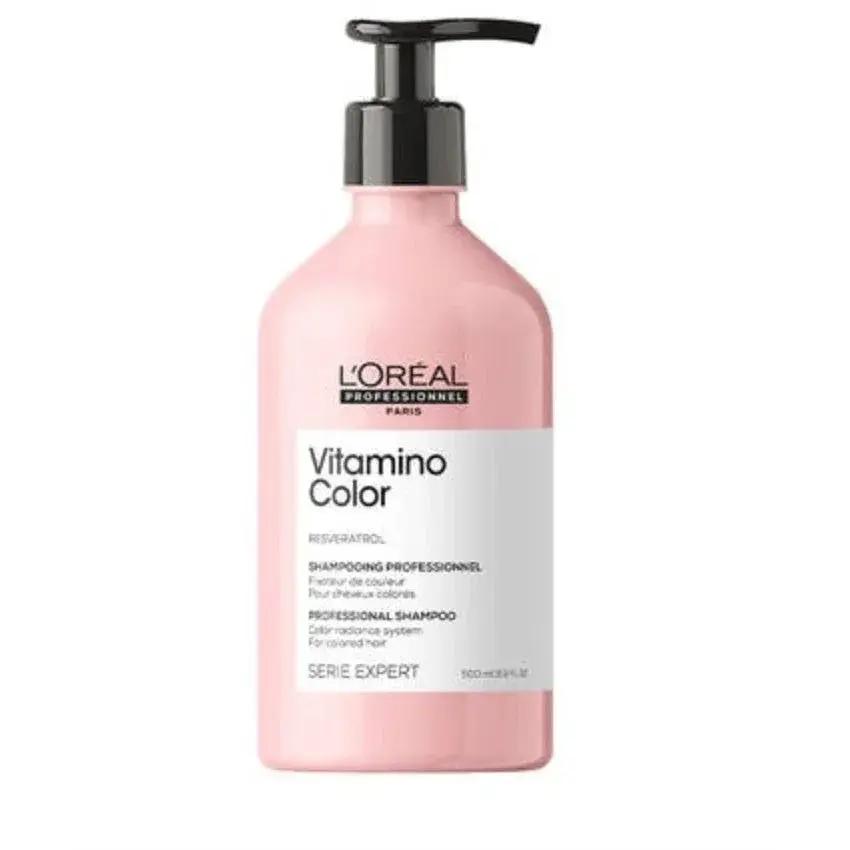 Loreal Professional Vitamino Color Radiance Shampoo for Color - Treated Hair - Beautifox