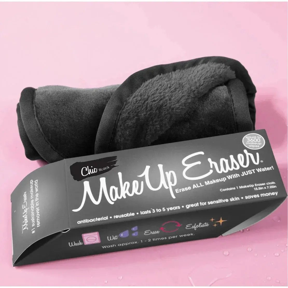 The Original MakeUp Eraser Chic Black - Beautifox
